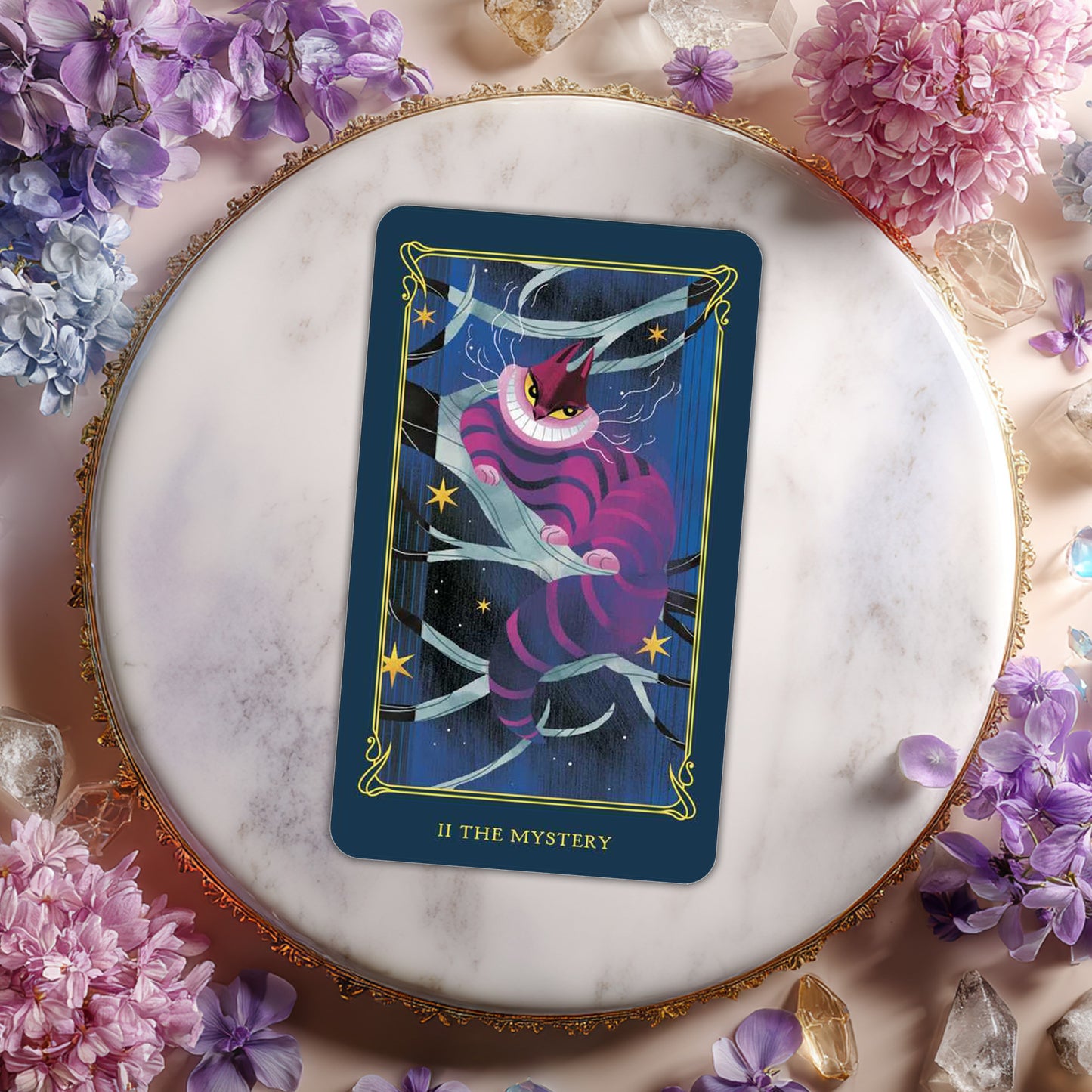 Alice in Wonderland Tiny Tarot Deck and Guidebook