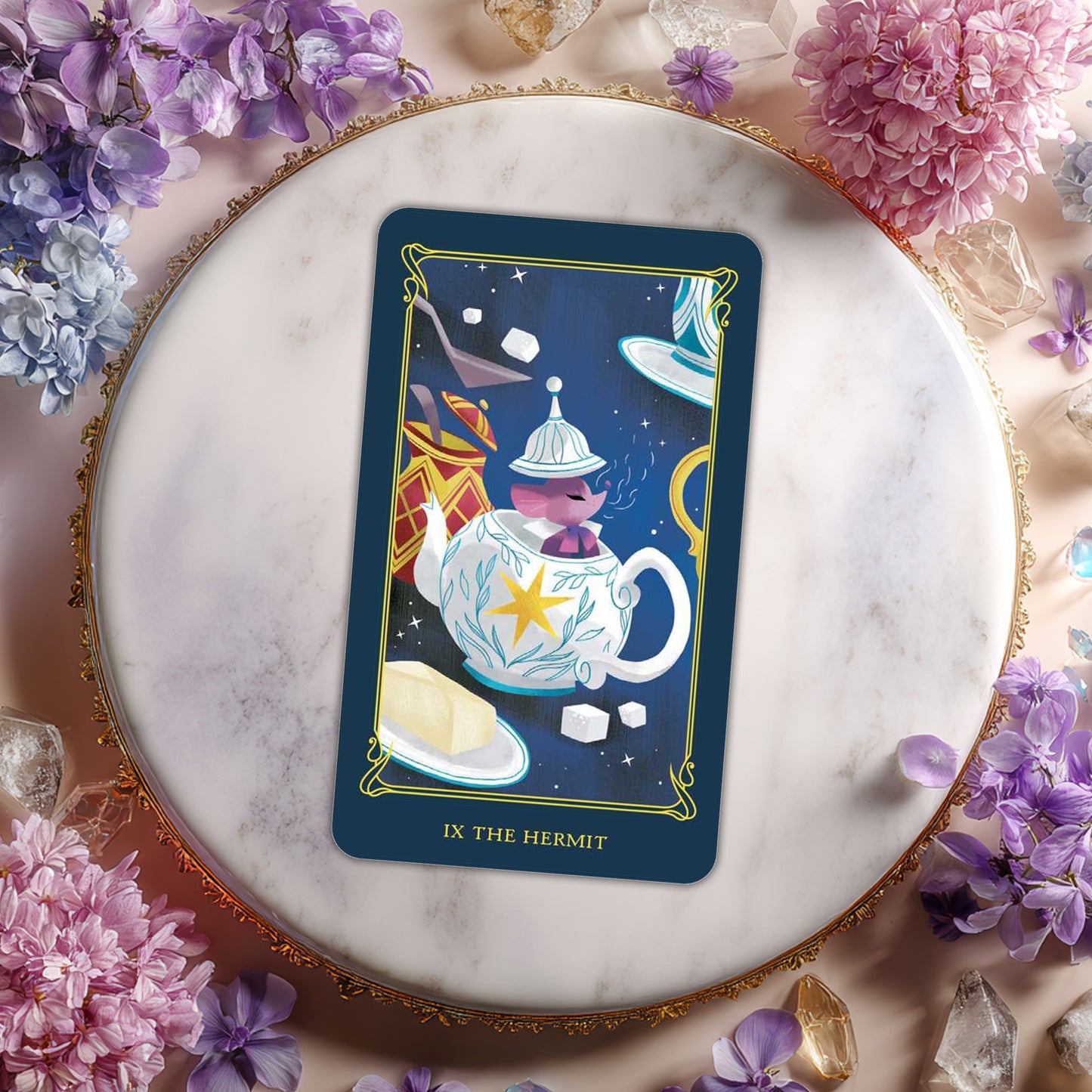 Alice in Wonderland Tiny Tarot Deck and Guidebook