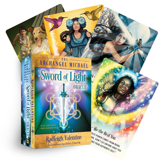 The Archangel Michael Sword of Light Oracle: 44 Oracle Cards & Guidebook