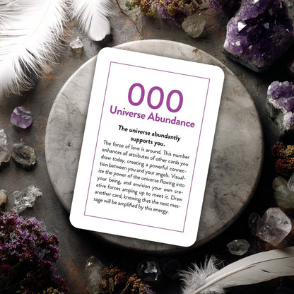 The Angel Numbers Oracle: 80 Card Deck, Discover Your Spirit Messages