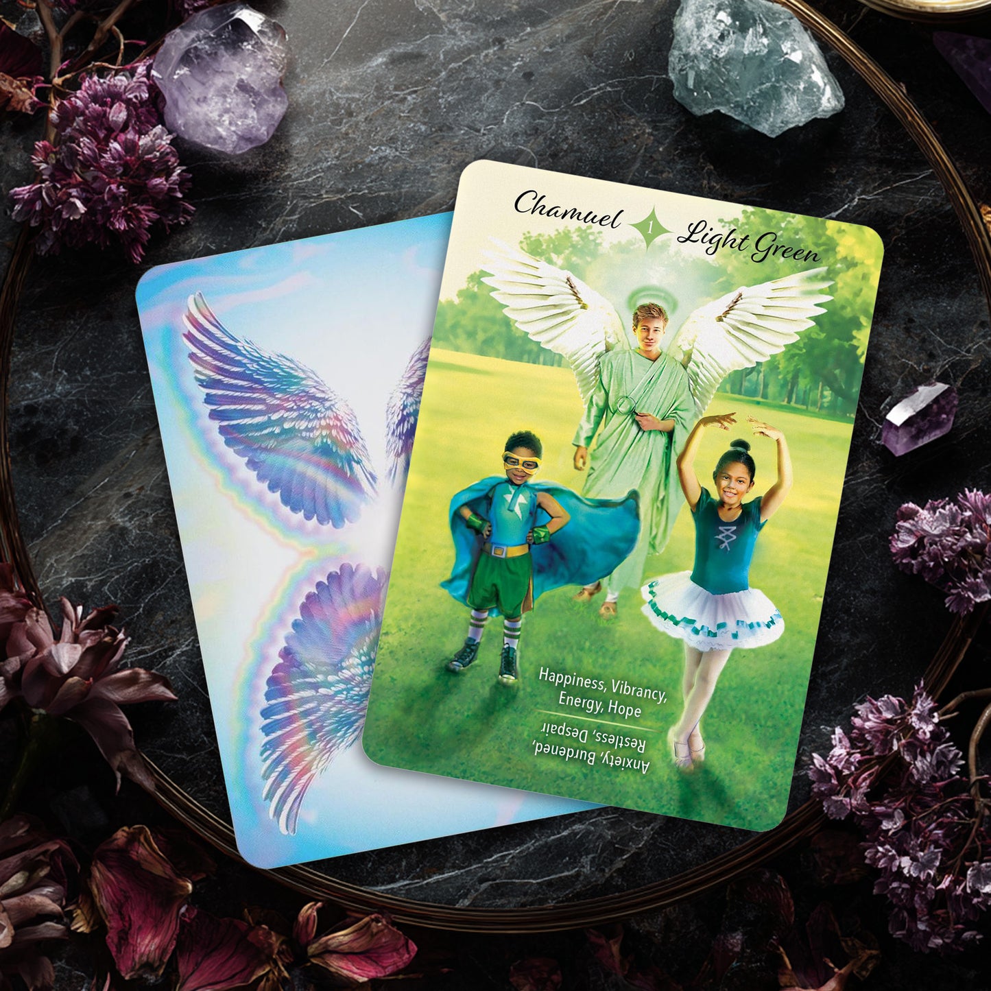 Angels & Auras Oracle: 44 Oracle Cards & Guidebook