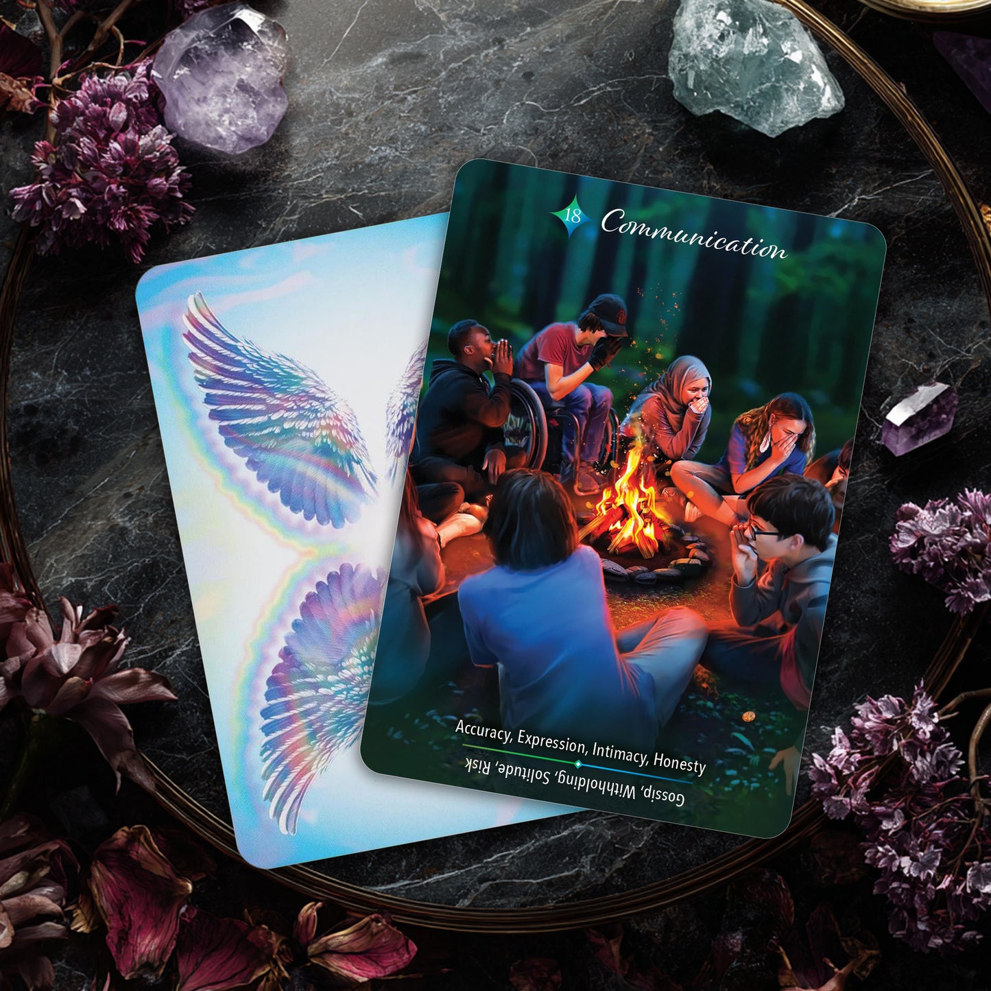 Angels & Auras Oracle: 44 Oracle Cards & Guidebook
