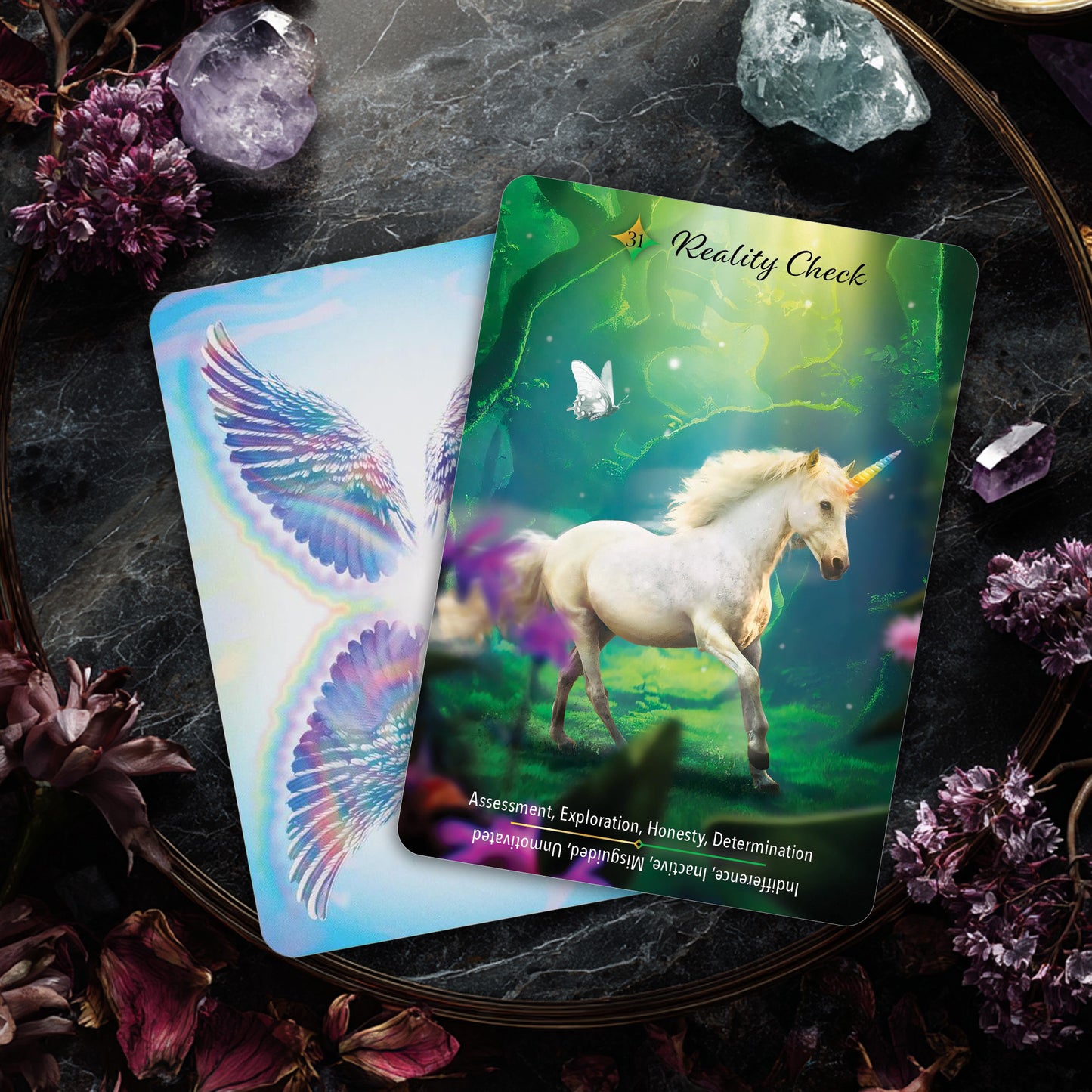 Angels & Auras Oracle: 44 Oracle Cards & Guidebook