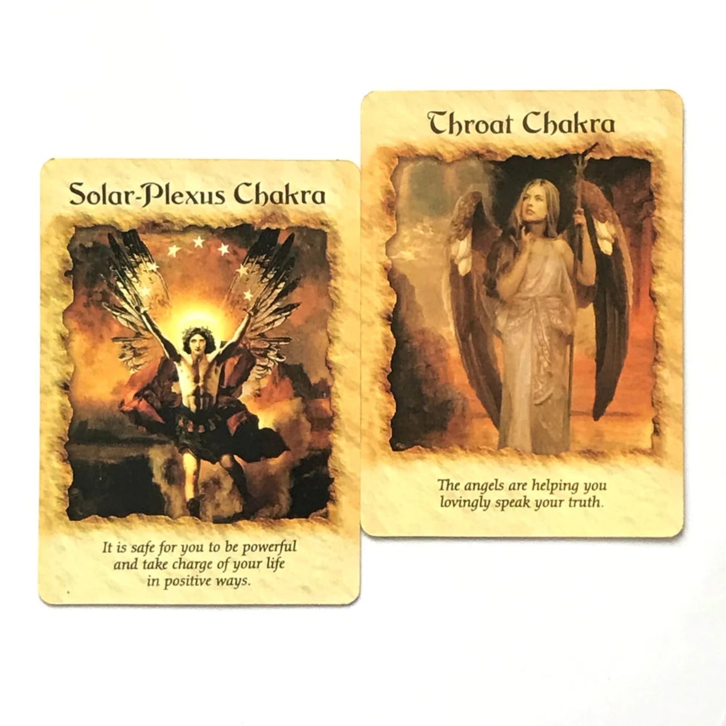 Angel Therapy Oracle: 44 Oracle Card Deck & pdf guide; Doreen Virtue (small reprint version)