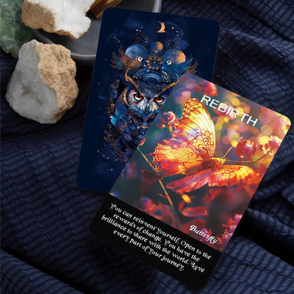 Spirit Animals Oracle: 52 Card Deck with keywords and messages
