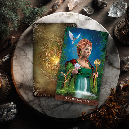 Arcanum Tarot: 78 Tarot Card Deck & Guidebook