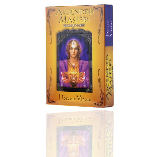 Ascended Masters Oracle Deck: 44 Oracle Cards by Doreen Virtue (small reprint version)