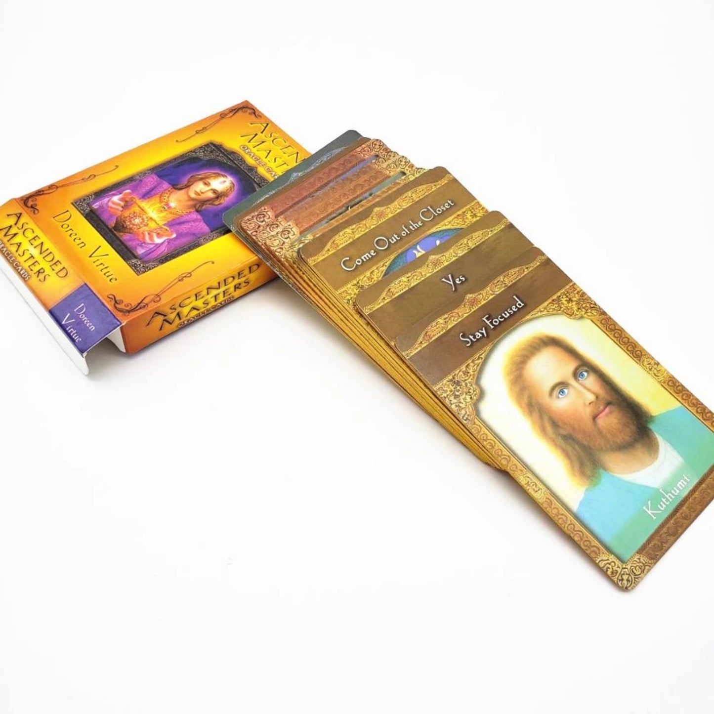 Ascended Masters Oracle Deck: 44 Oracle Cards by Doreen Virtue (small reprint version)