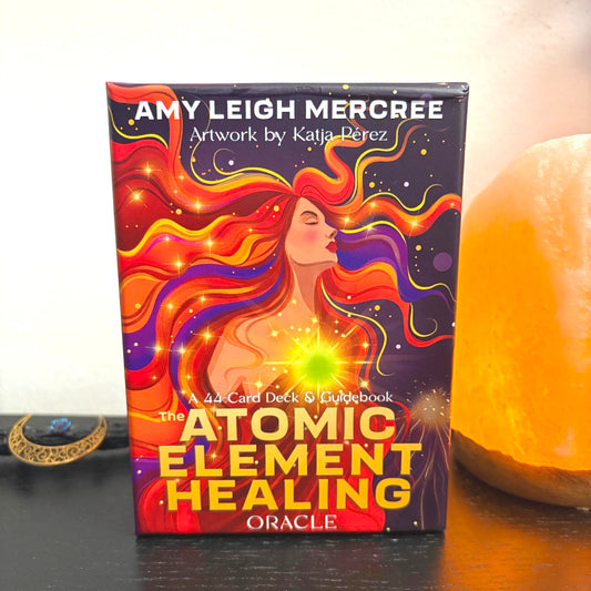 The Atomic Element Healing Oracle: 44 Card Deck & Guidebook of Goddesses, Angels, Medical Intuition, & the Periodic Table of Elements