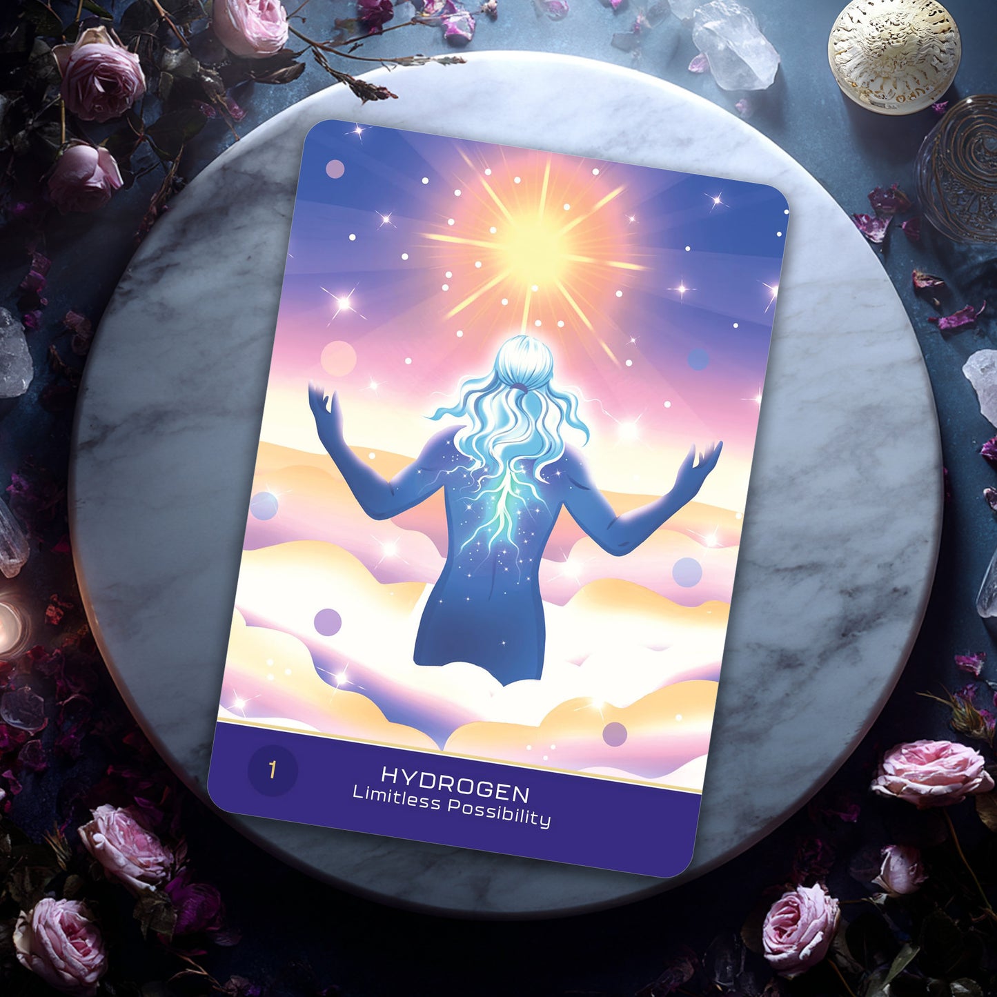 The Atomic Element Healing Oracle: 44 Card Deck & Guidebook