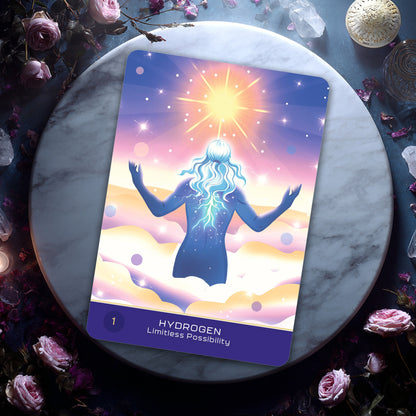 The Atomic Element Healing Oracle: 44 Card Deck & Guidebook