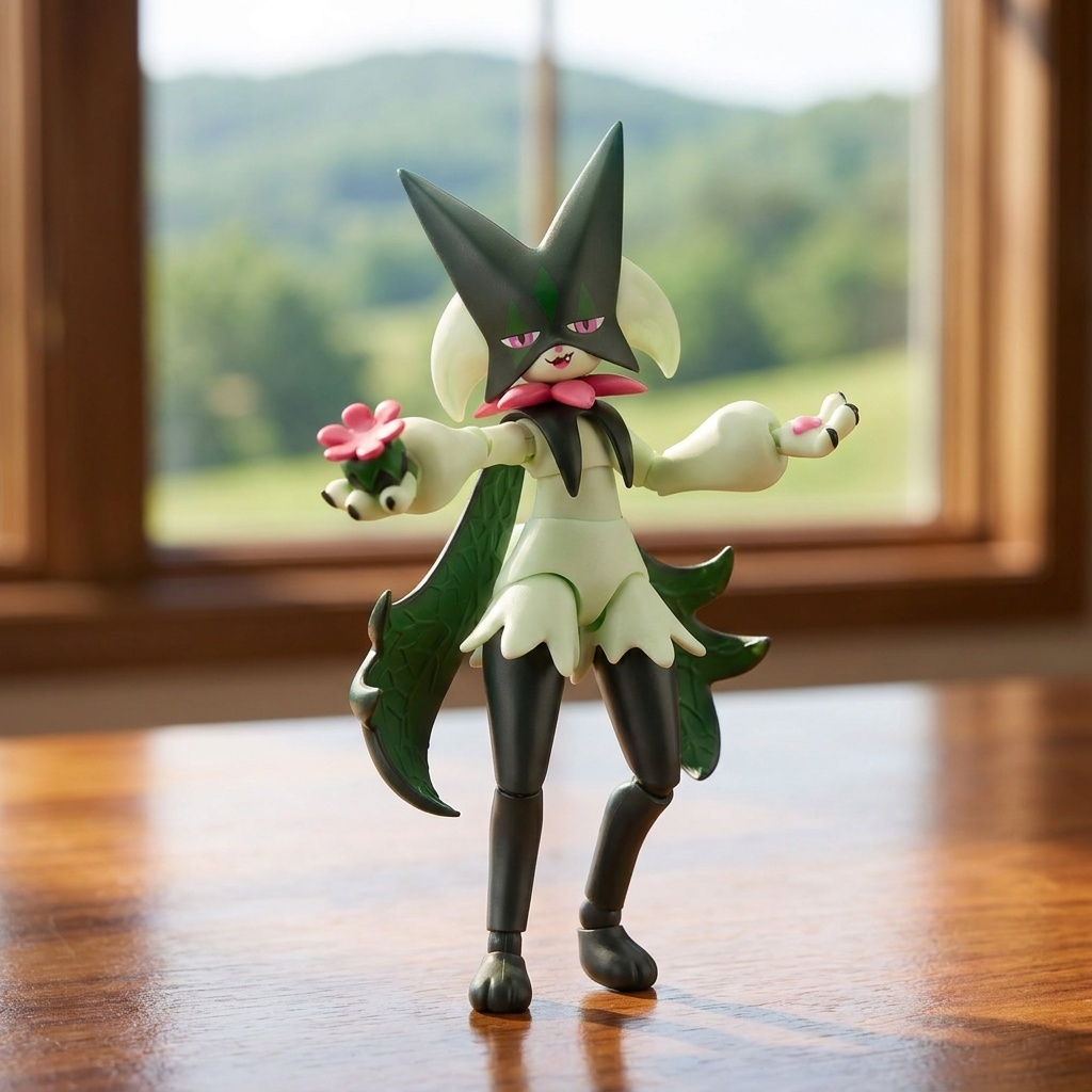 Blokees Pokemon Figures Meowscarada Building Blocks Assembling Model