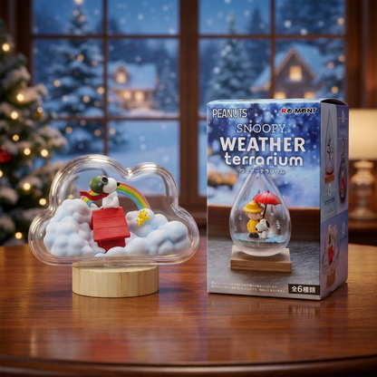 Re-ment SNOOPY WEATHER terrarium collection
