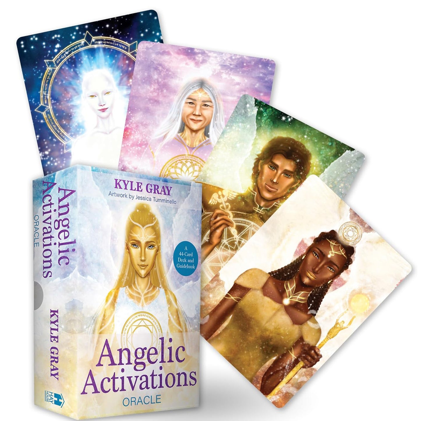 Angelic Activations Oracle: 44 Oracle Card Deck and Guidebook