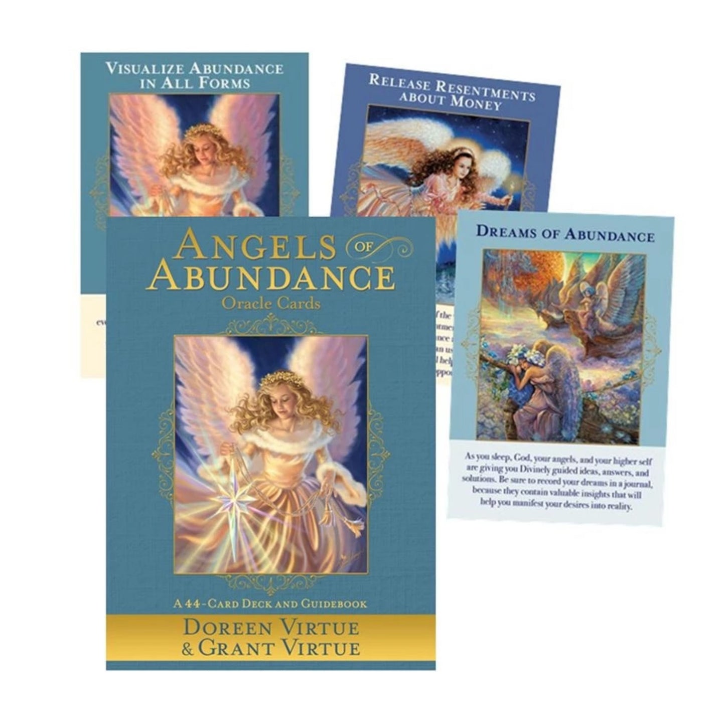 Angels of Abundance Oracle (small reprint version): 44 Oracle Cards & pdf guide; Doreen Virtue