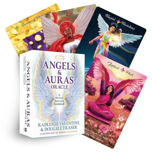 Angels and Auras Oracle Deck: 44 Oracle Cards Guidebook