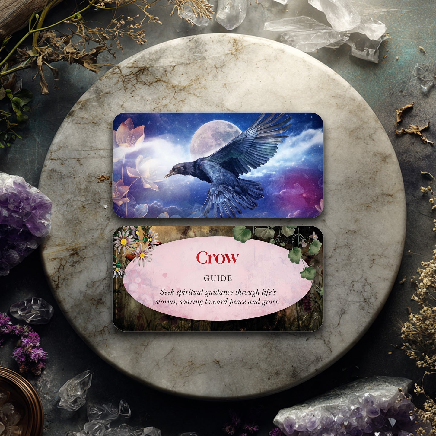 Animal Guides Mini Oracle Deck – 40 Cards With Insightful Messages