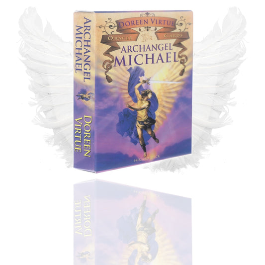 Archangel Michael Oracle (small reprint version): 44 Oracle Card Deck & pdf guide - Doreen Virtue