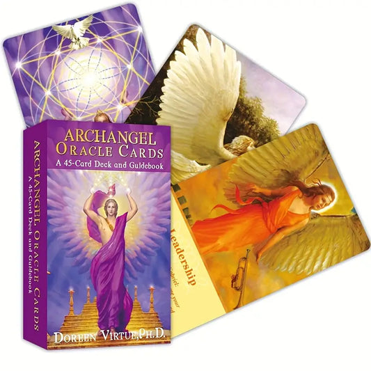 Archangel Oracle Cards: 45 card deck and guidebook by Doreen Virtue