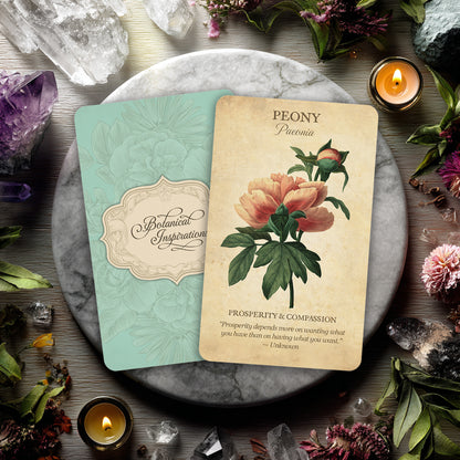 Botanical Inspirations Deck & Book Set