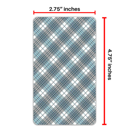 Blank Tarot Cards: 80 Round-Cornered Tarot Plaid Cards