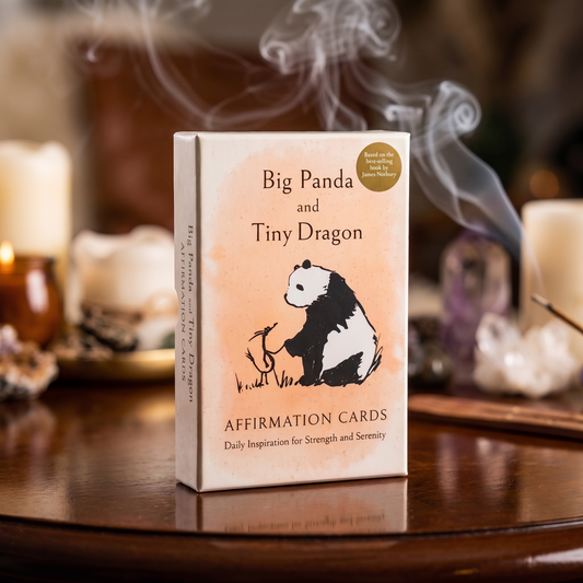 Big Panda and Tiny Dragon Affirmation Cards