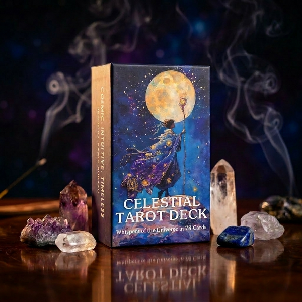 Celestial Tarot Deck with Guidebook