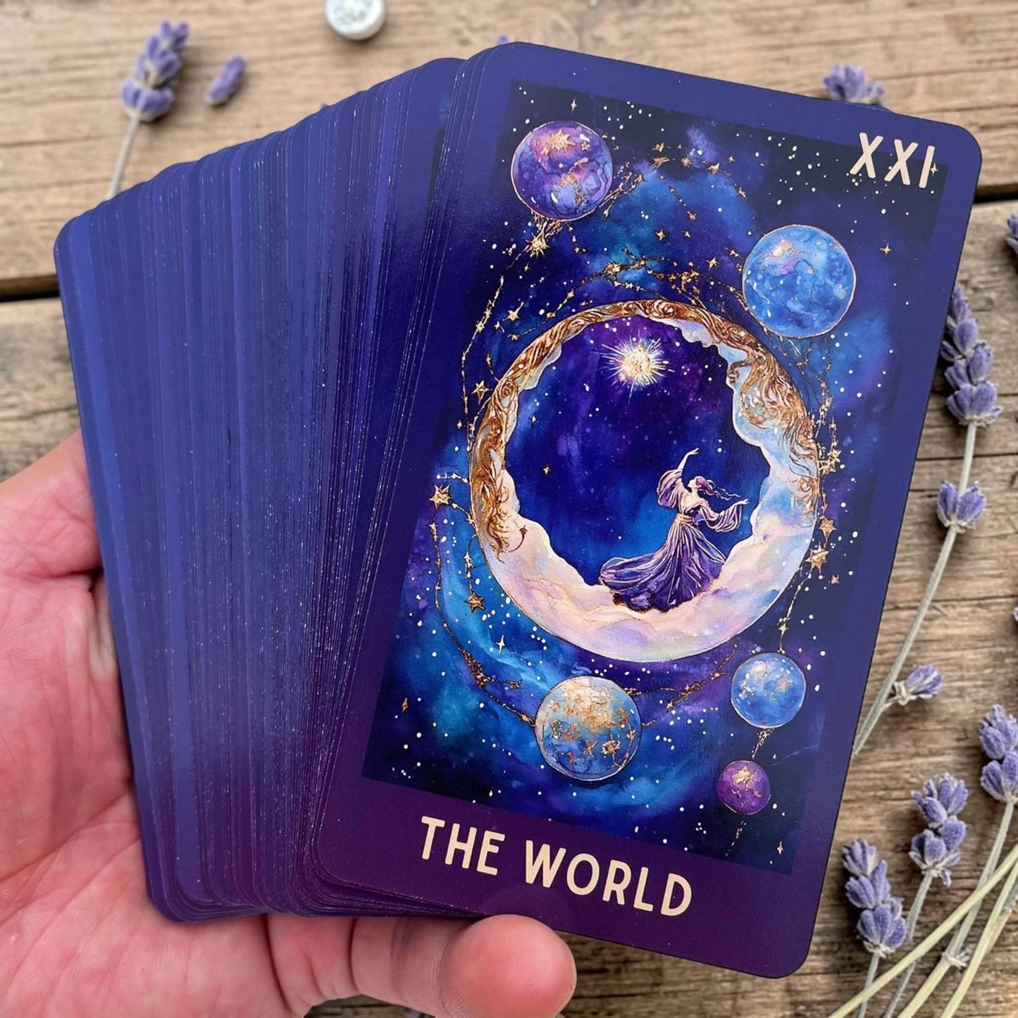Celestial Tarot Deck with Guidebook