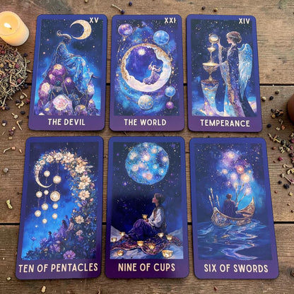 Celestial Tarot Deck with Guidebook