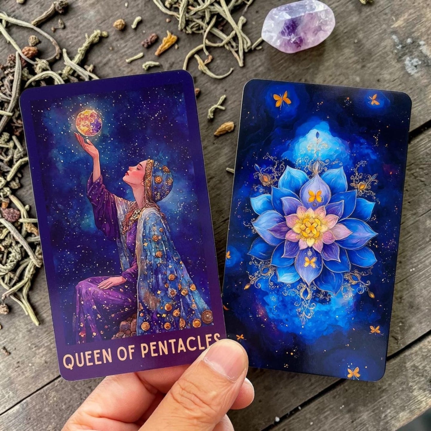 Celestial Tarot Deck with Guidebook