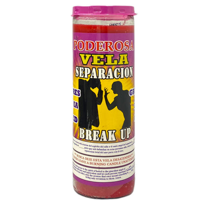 Separation 7 Day Candle Fixed & Scented - Veladora Preparada Para Separacion
