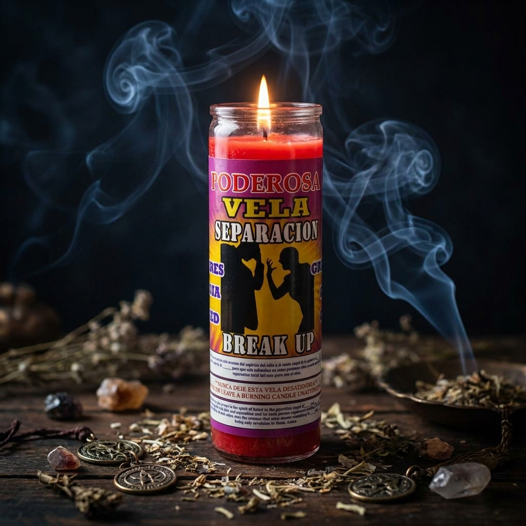 Separation 7 Day Candle Fixed & Scented - Veladora Preparada Para Separacion