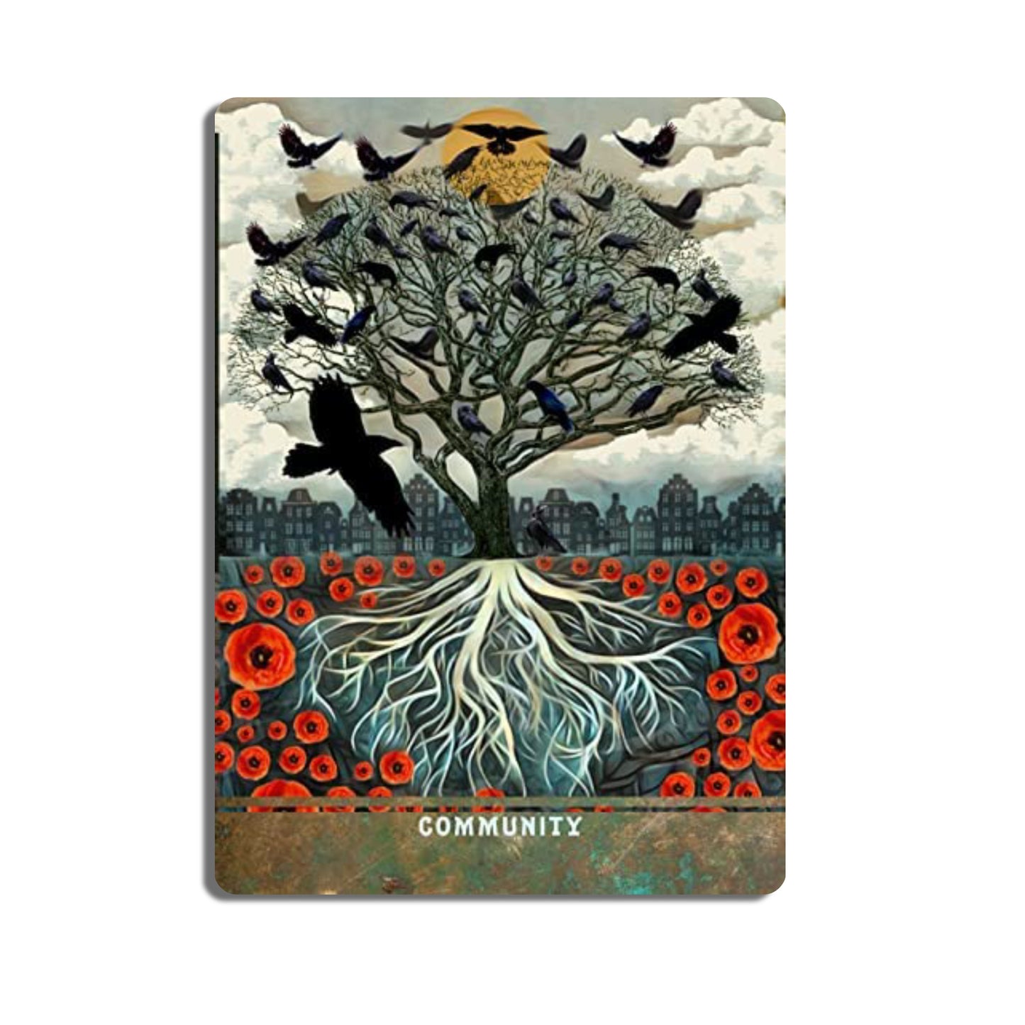 Urban Crow Oracle: 54 Oracle Cards & Guidebook