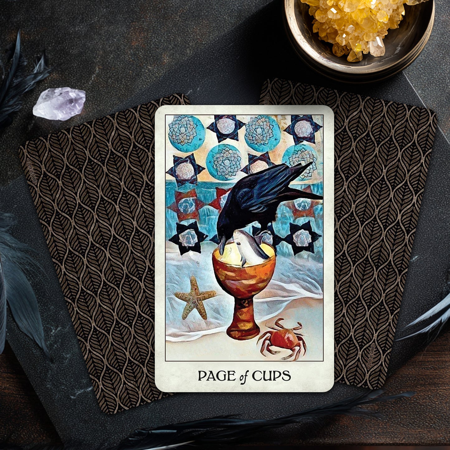 Crow Tarot Deck - Divine with the Mystical Wisdom of Crows and Ravens