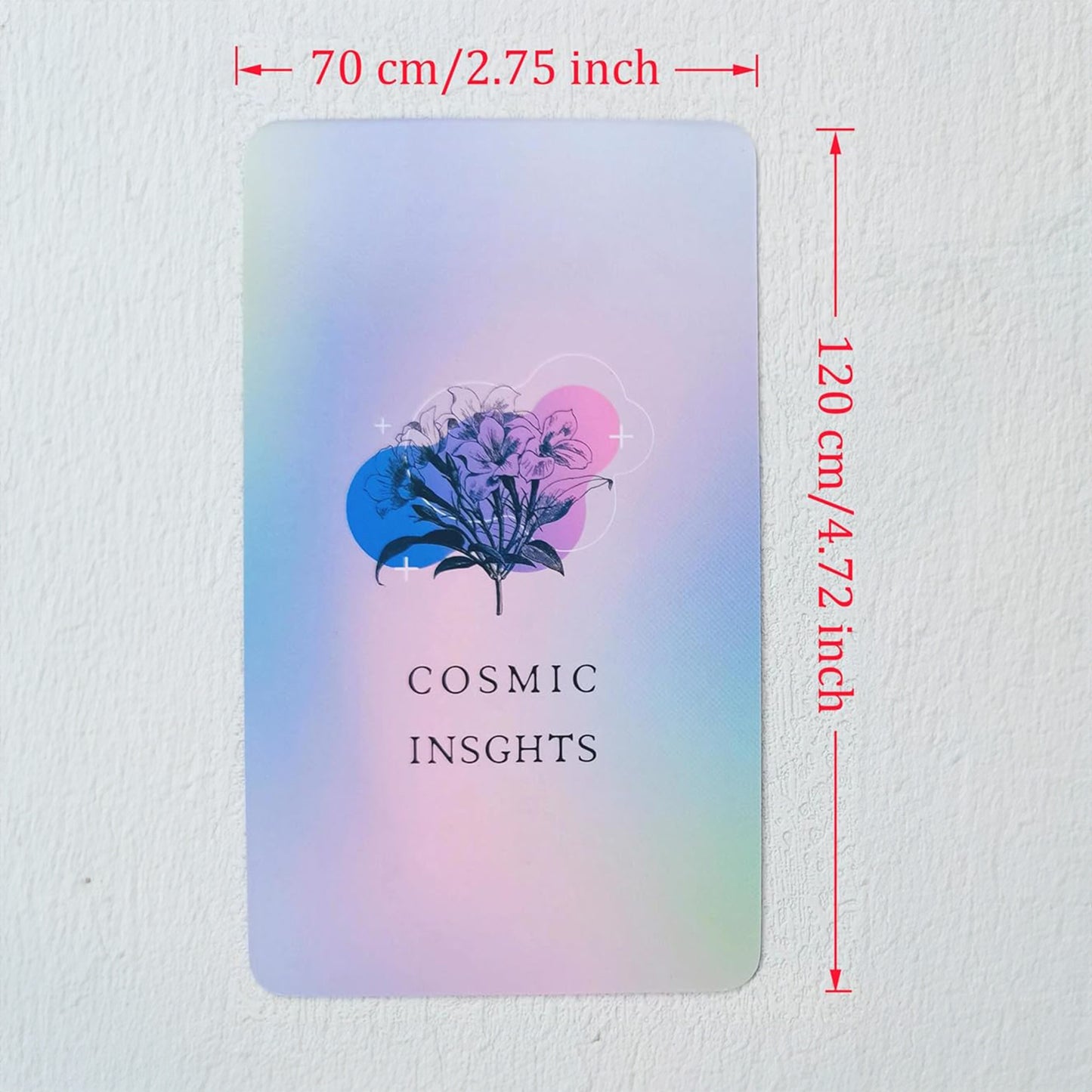 Cosmic Insight Oracle: 40 oracle cards with keywords and important messages of love situations