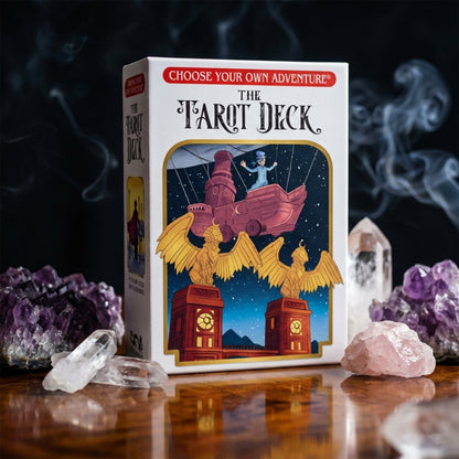 The Choose Your Own Adventure Tarot - 78 Card Deck & Guidebook