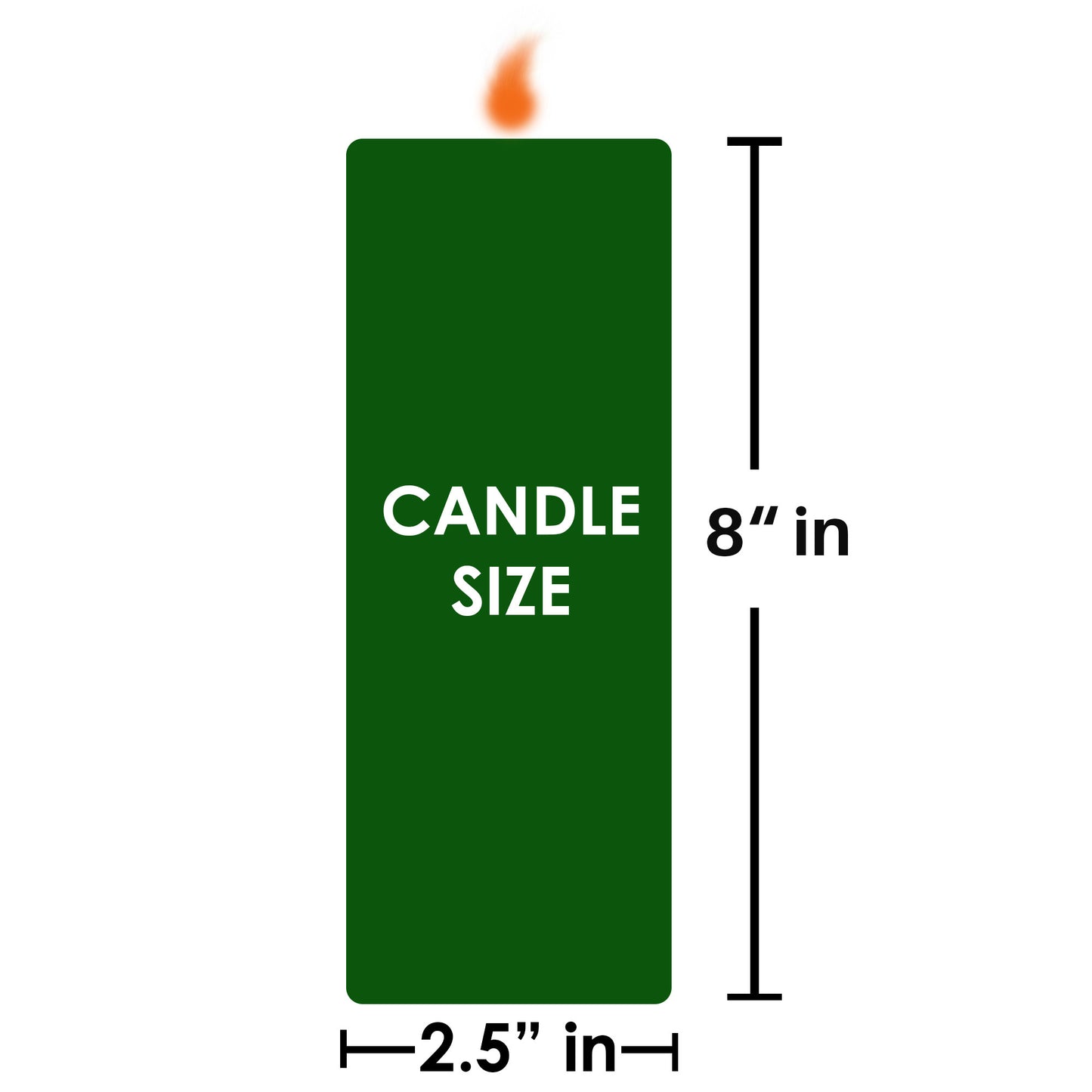 7 Day Candle Open Roads Prepared and Scented - Veladora Preparada Abre Caminos