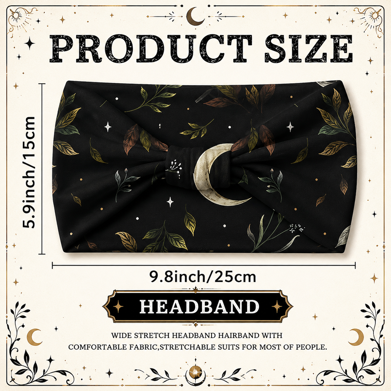 Crescent Moon Headband - Everywear is Magical
