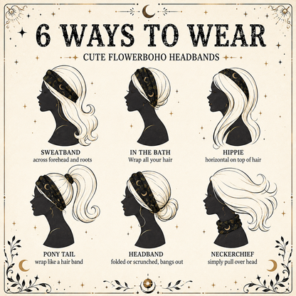 Crescent Moon Headband - Everywear is Magical