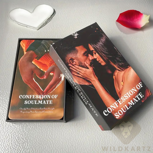 Confession of Soulmate Oracle Deck: 54 Oracle cards for love, relationships, soulmates, twin flame