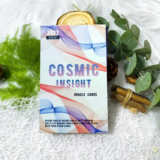 Cosmic Insight Oracle: 40 oracle cards with keywords and important messages of love situations