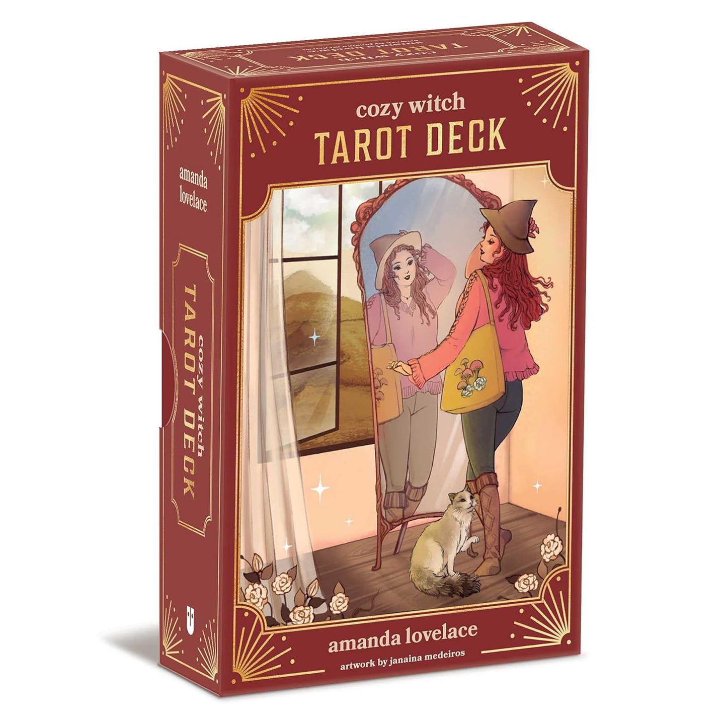 Cozy Witch Tarot Deck and Guidebook – Illustrated Witchy Tarot Cards for Beginners, Witches & Spiritual Growth