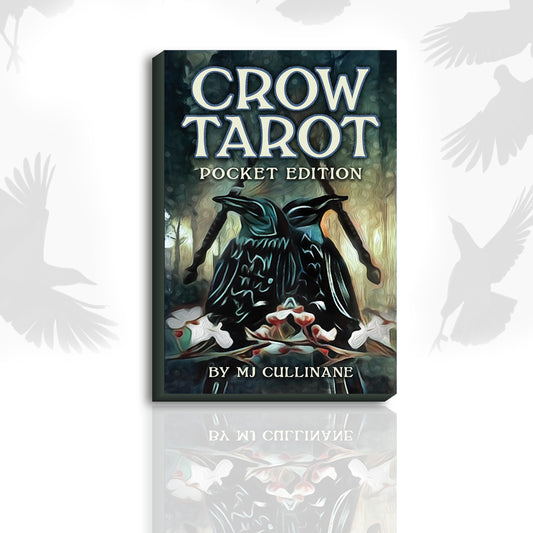 Crow Tarot Pocket Edition: 78 Tarot Card Deck & Guidebook