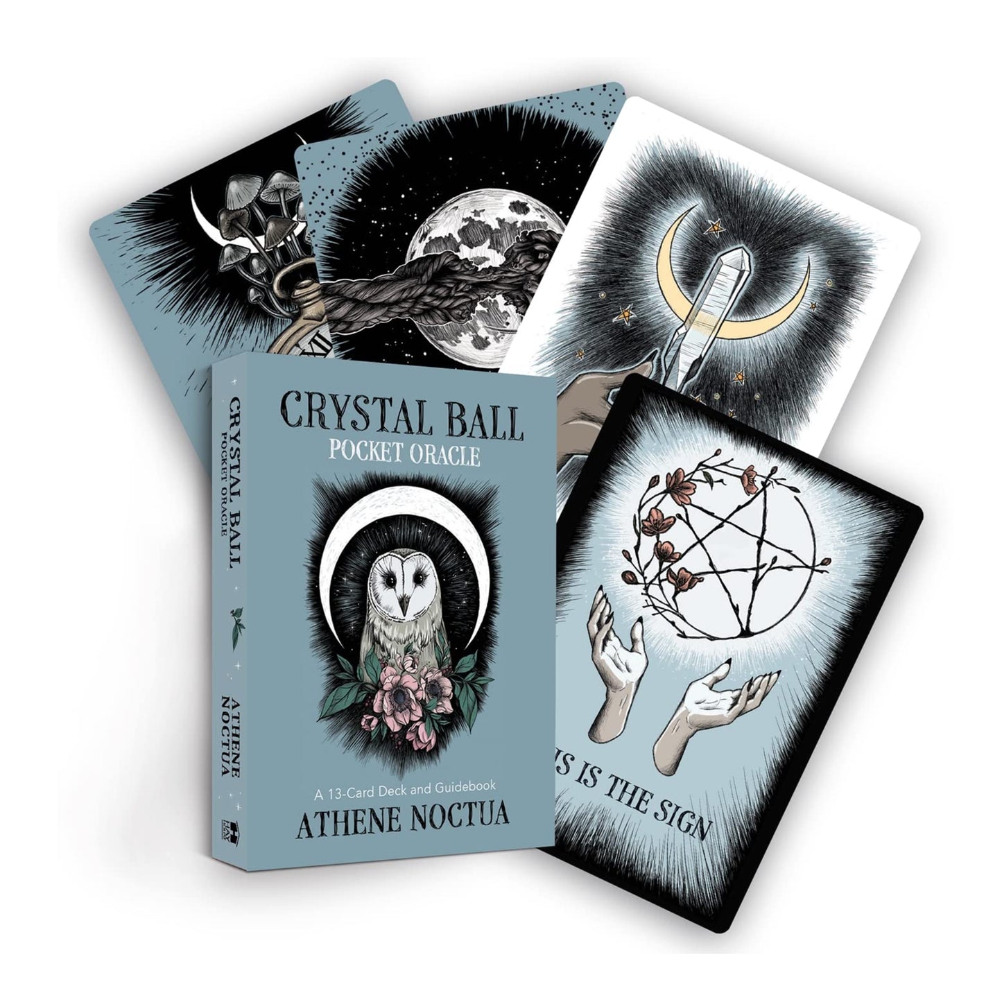 Crystal Ball Pocket Oracle Deck: 13 Oracle Cards & Guidebook