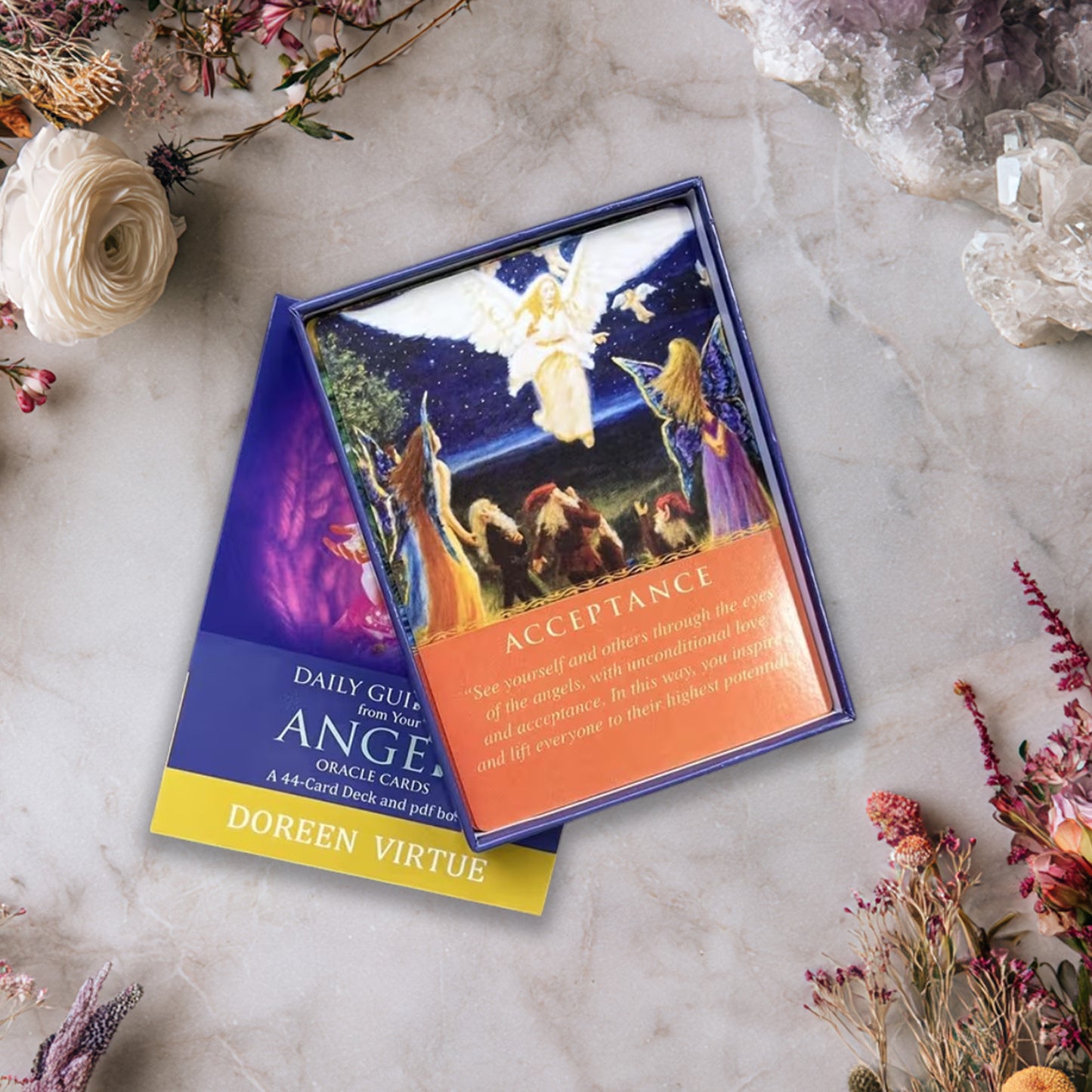 Daily Guidance from Your Angels Oracle Cards with pdf guide (reprint version)