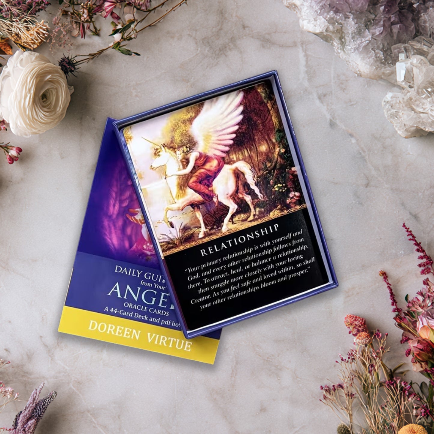 Daily Guidance from Your Angels Oracle Cards with pdf guide (reprint version)