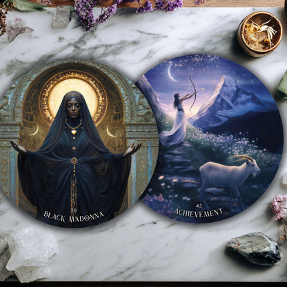 The Dark Moon Oracle: A 48-Round Card Deck and Guidebook