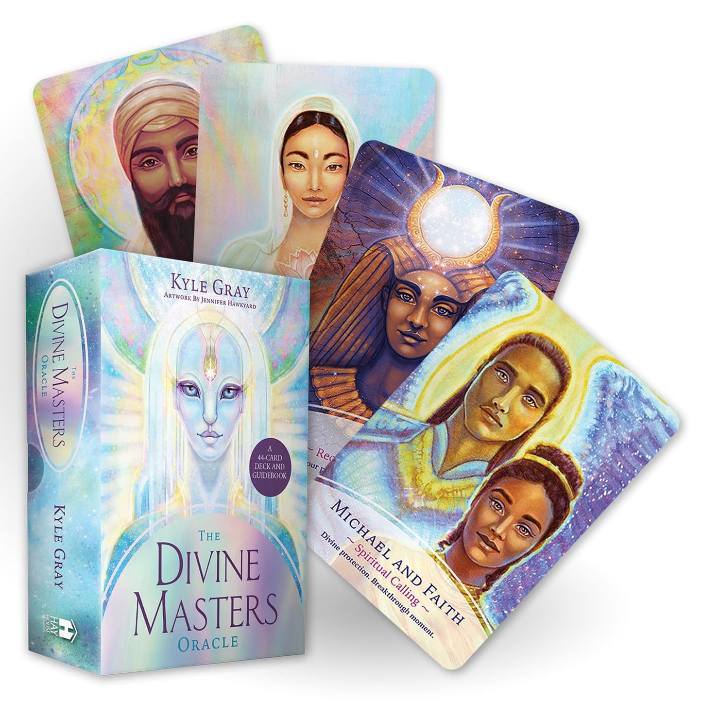 The Divine Masters Oracle: 44 Oracle Card Deck & Guidebook