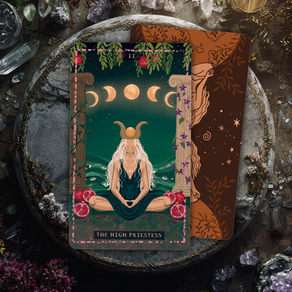 Earth Woman Tarot Card Deck with Guidebook |  Feminine Earth Magic