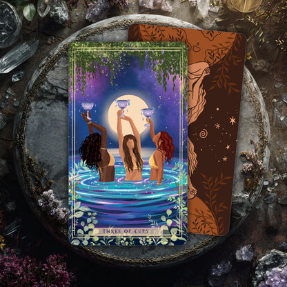 Earth Woman Tarot Card Deck with Guidebook |  Feminine Earth Magic
